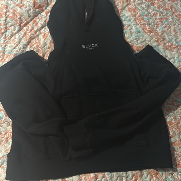 BLVCK zipped hoodie size medium - Picture 2 of 5